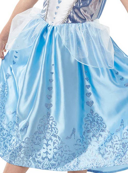 Princess Cinderella Girls Fairytale Disney Book Week Costume Close Up Image 2