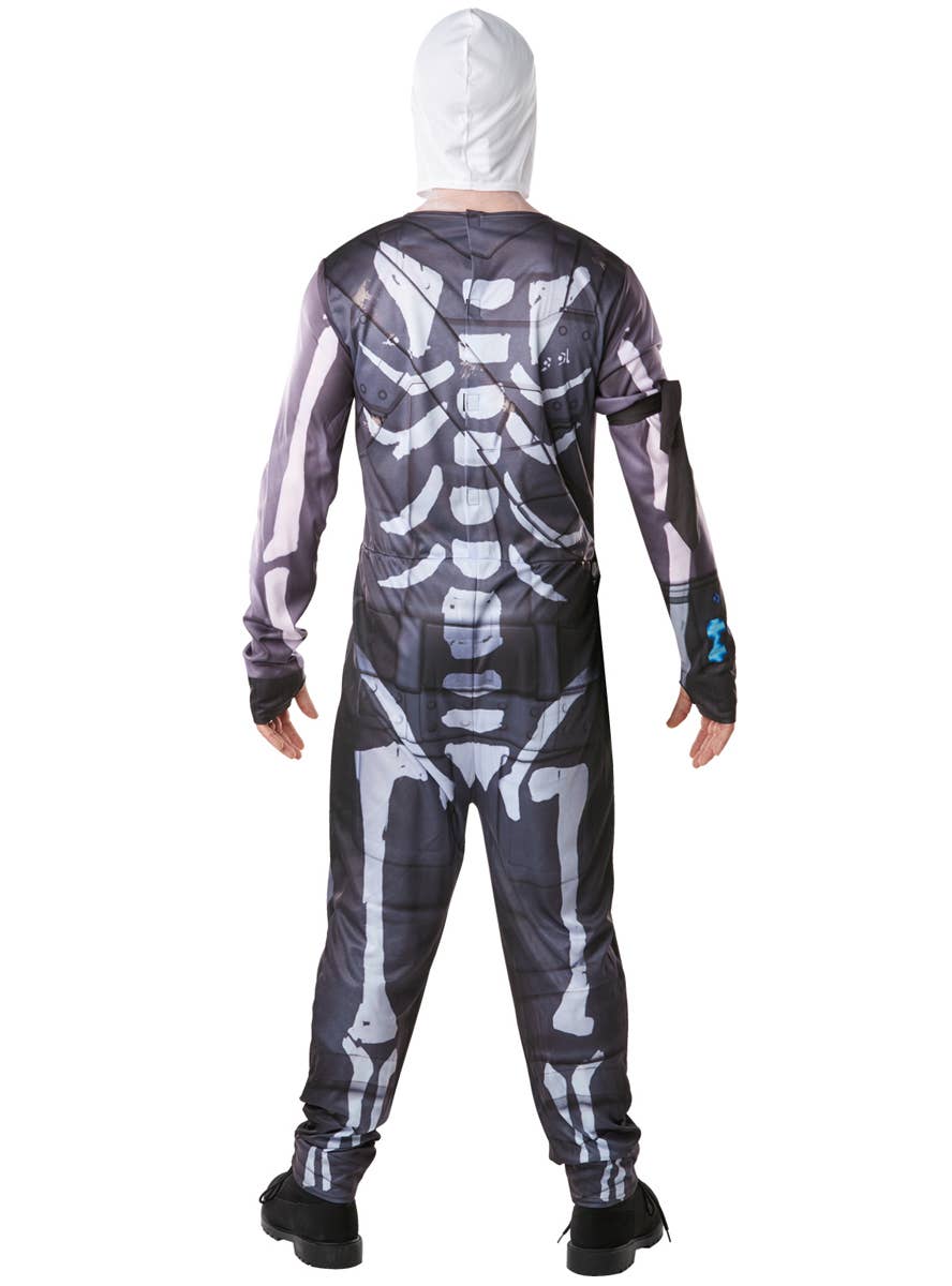 Teen Skull Trooper Boy's Fortnite Video Game Costume - Alternative Image