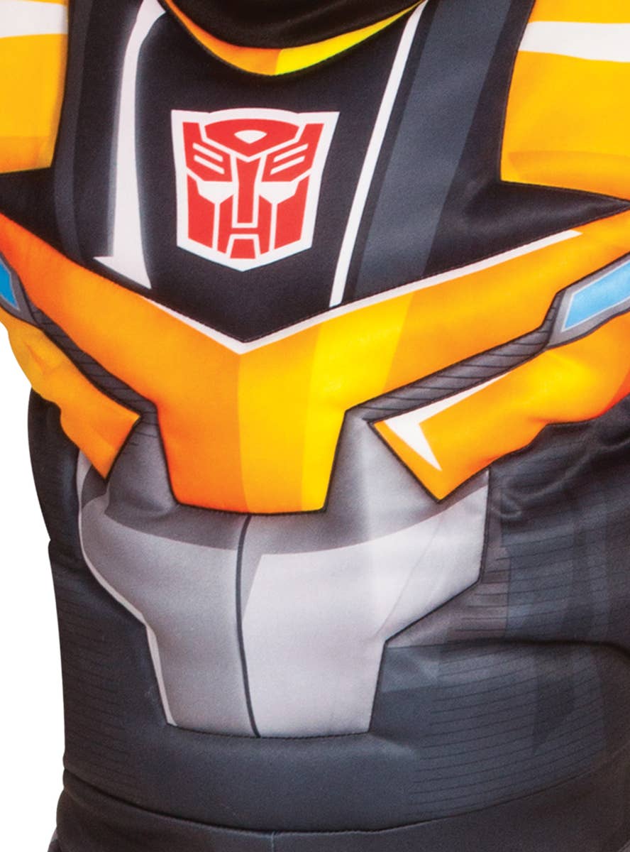 Bumblebee Fusion Boys Transformers Dress Up Costume Torso Image