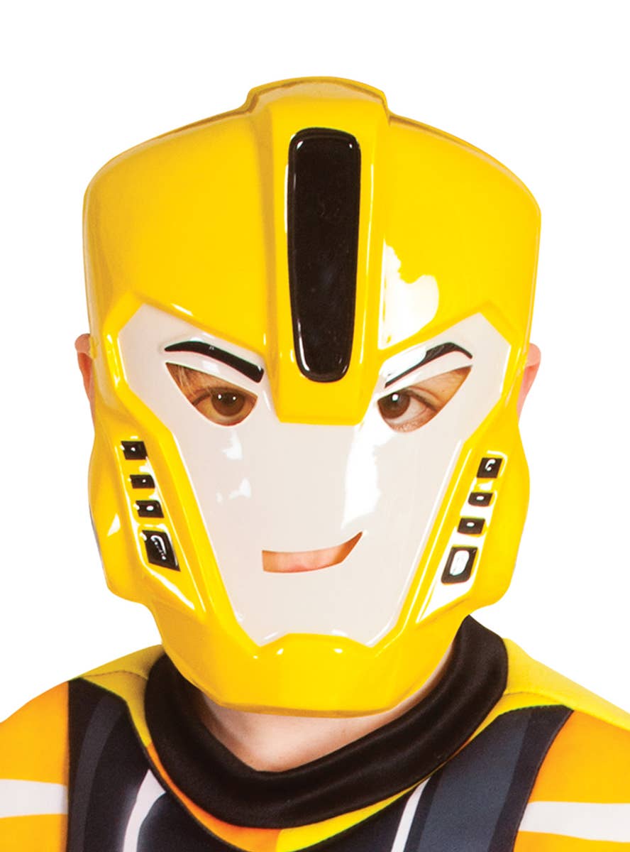 Bumblebee Fusion Boys Transformers Dress Up Costume Mask Image