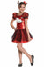Girl's Sparkly Red Officially Licensed Hello Kitty Costume