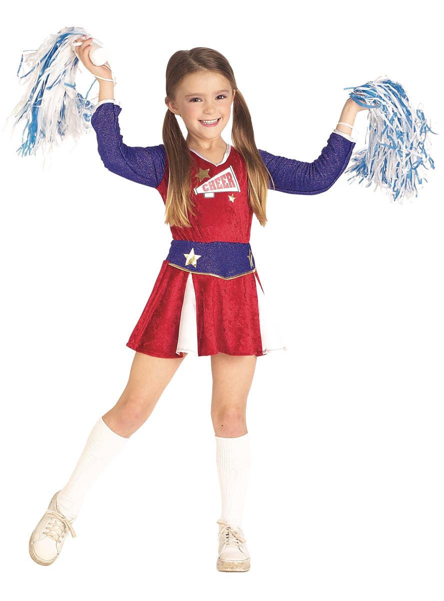 Retro Cheerleader Costume for Girls