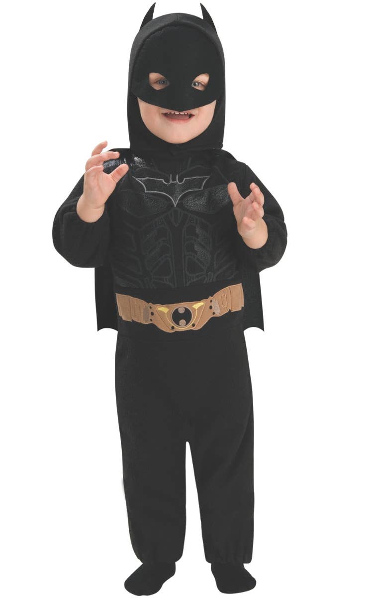 Boys Baby Batman Onesie Superhero The Dark Knight Movie Costume Main Image