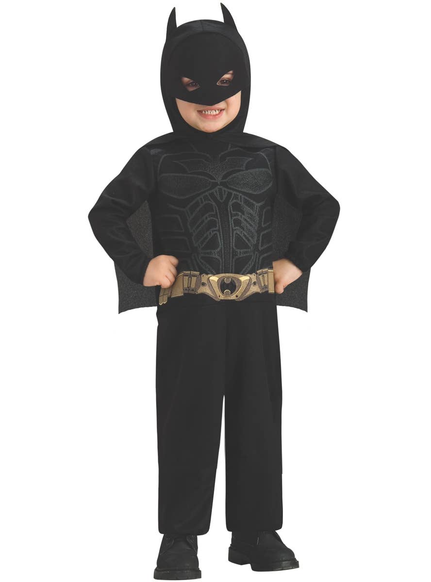 Boy's Infant Dark Knight Batman Costume Onesie Main Image