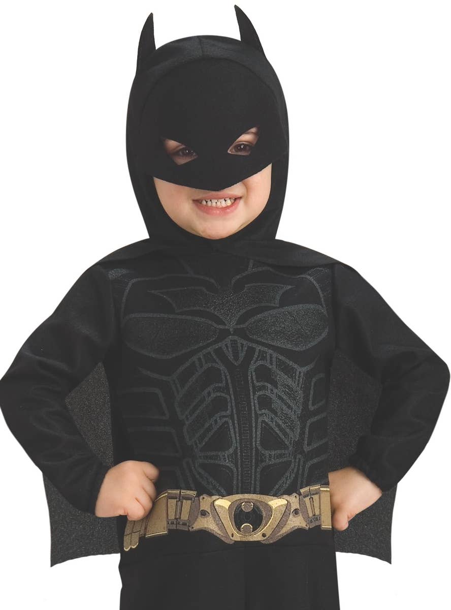 Boy's Infant Dark Knight Batman Costume Onesie Zoom Image