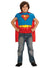 Superman Muscle Chest Top and Cape for Boys