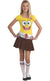 Teen Girls Spongecutie Spongebob Squarepants Fancy Dress Costume Front Image