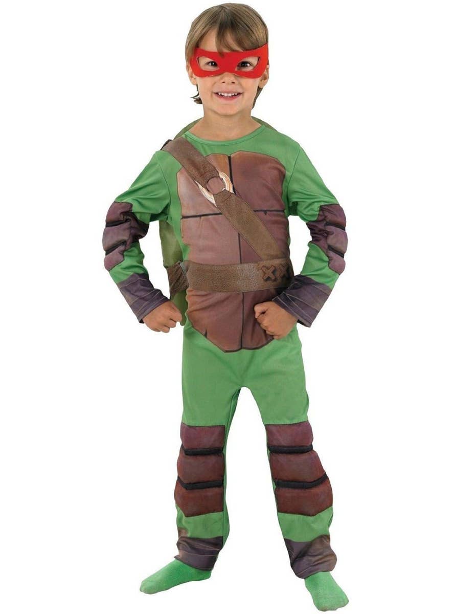 Teenage Mutant Ninja Turtle Boy's Red Mask Costume Front