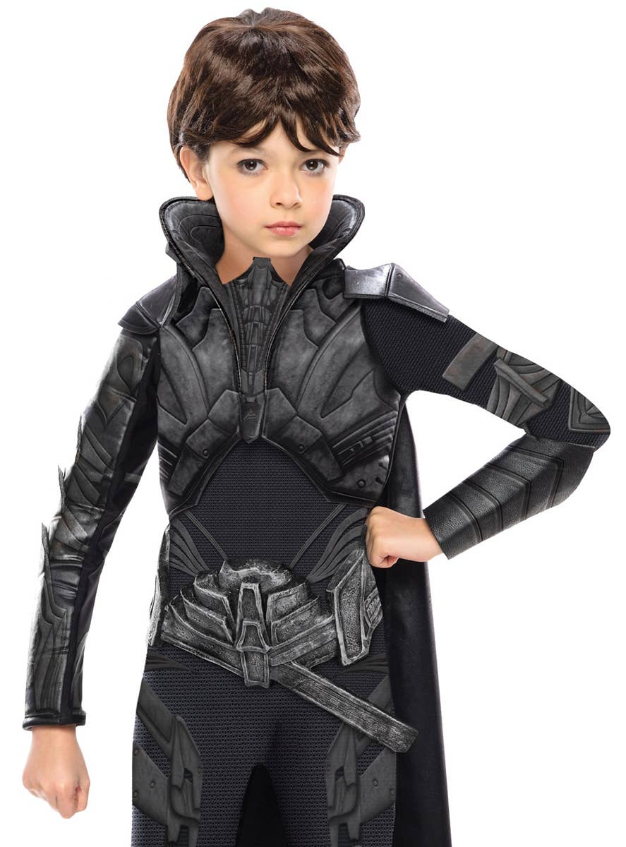 Girl's Faora Villain Costume Close View