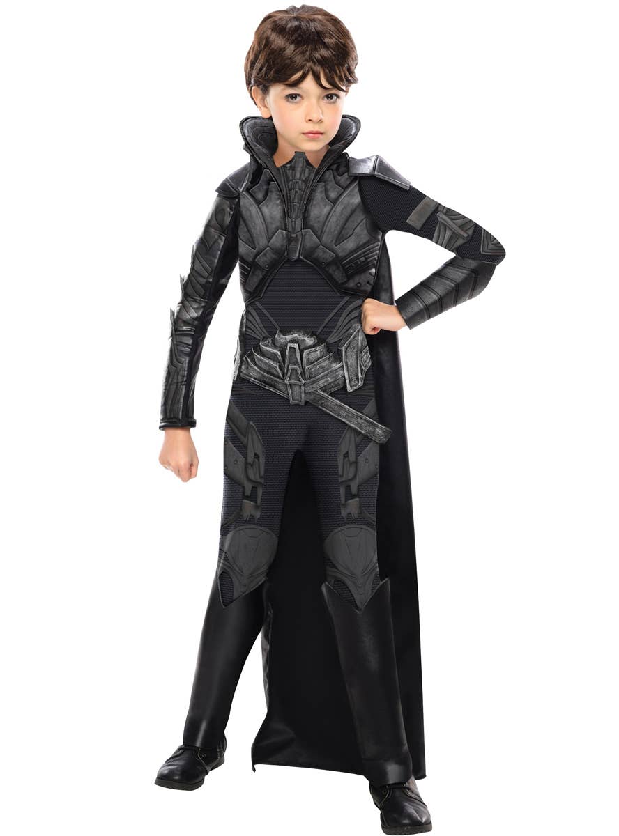 Girl's Faora Villain Costume Front View