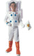 NASA Boy's White Astronaut Space Explorer Kid's Fancy Dress Costume Main Image