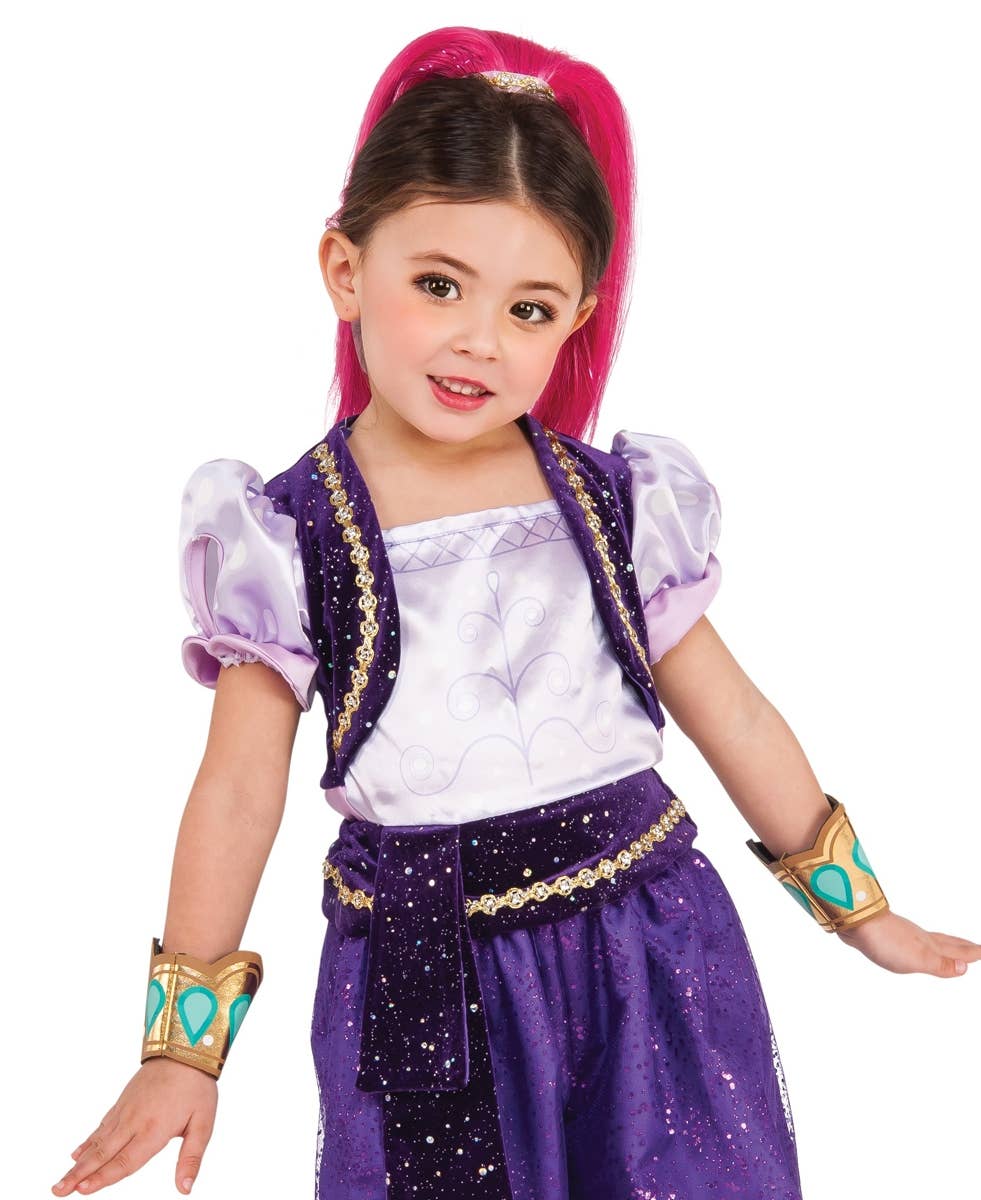 Shimmer Genie From Shimmer and Shine Girls Costume Alternate Image