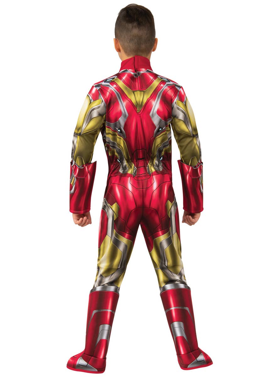 Iron Man Avengers Endgame Costume for Boys - Back Image