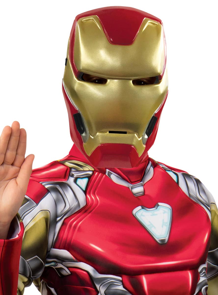 Iron Man Avengers Endgame Costume for Boys - Close Image