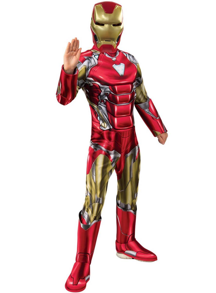 Iron Man Avengers Endgame Costume for Boys - Front Image