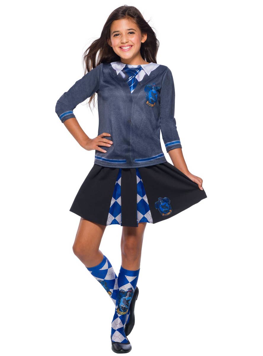 Girls Ravenclaw Costume Shirt