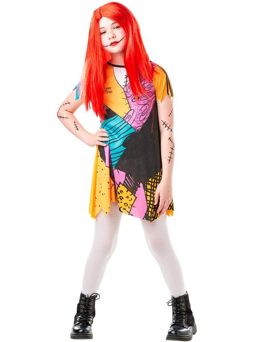 Nightmare Before Christmas Girls Sally Costume