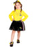 Girls Black Satin Wiggles Costume Skirt - Main Image