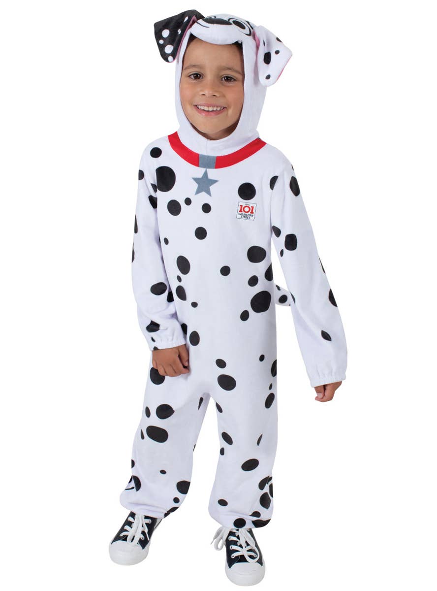 Black and White Spotty 101 Dalmatian Costume for Toddlers