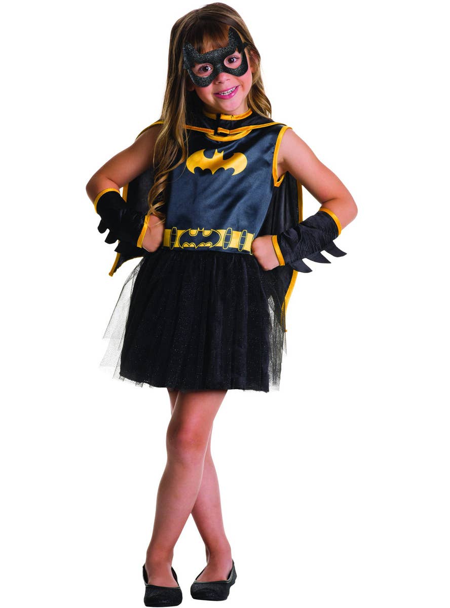 Toddler Girls Batgirl Superhero Batman Costume Main Image