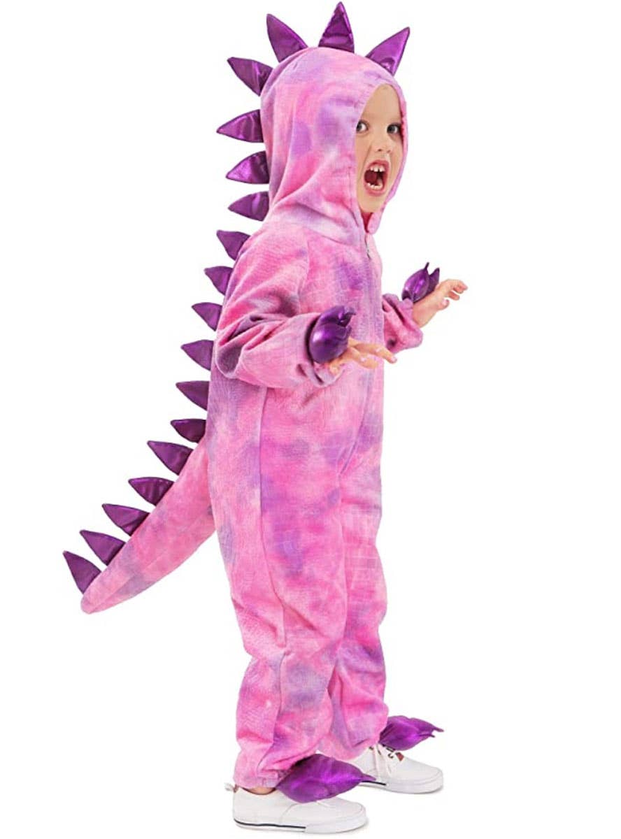 Kids Pink T-Rex Dinosaur Costume