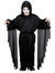 Boy's Black Grim Reaper Fancy Dress Costume Front Image