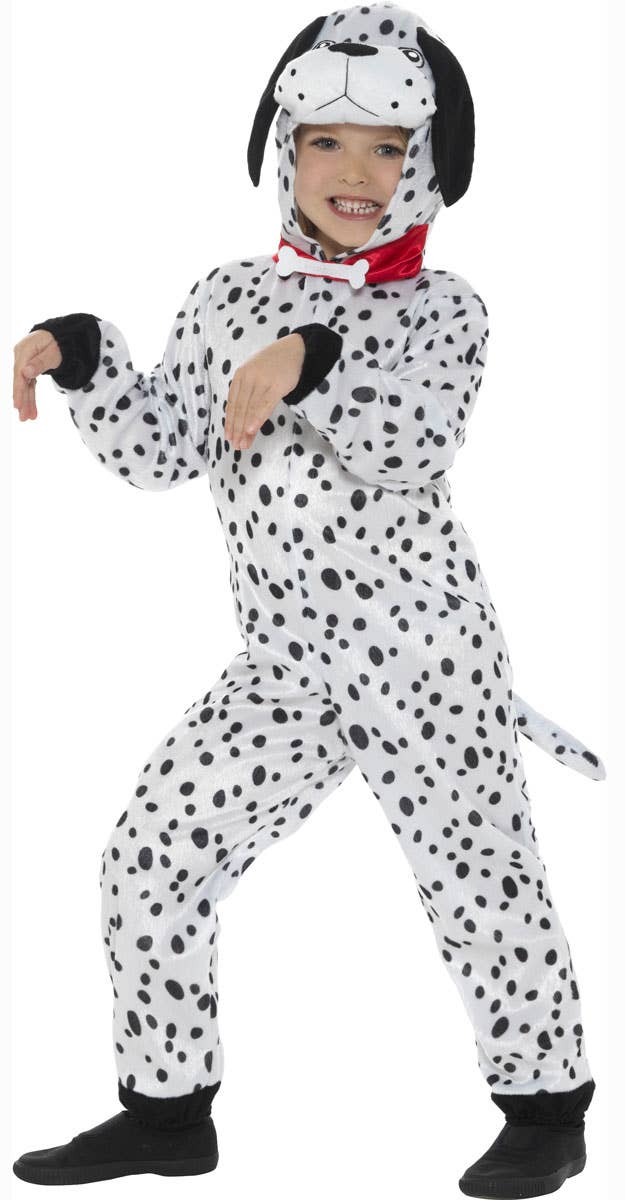 Kids 101 Dalmatians Animal Book Week Costume Onesie Front