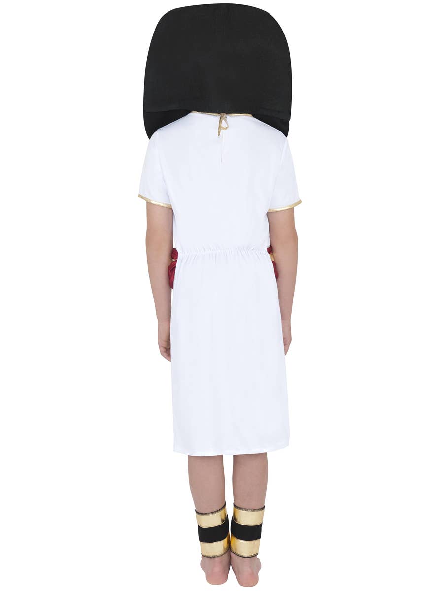 Boy's Pharaoh Egyptian King Book Week Costume Back Image