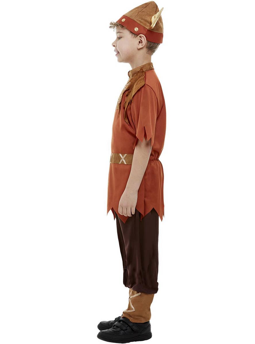 Boy's Barbarian Viking Dress Up Costume Side View