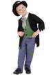 Boy's Victorian Peasant Book Week Costume Front View