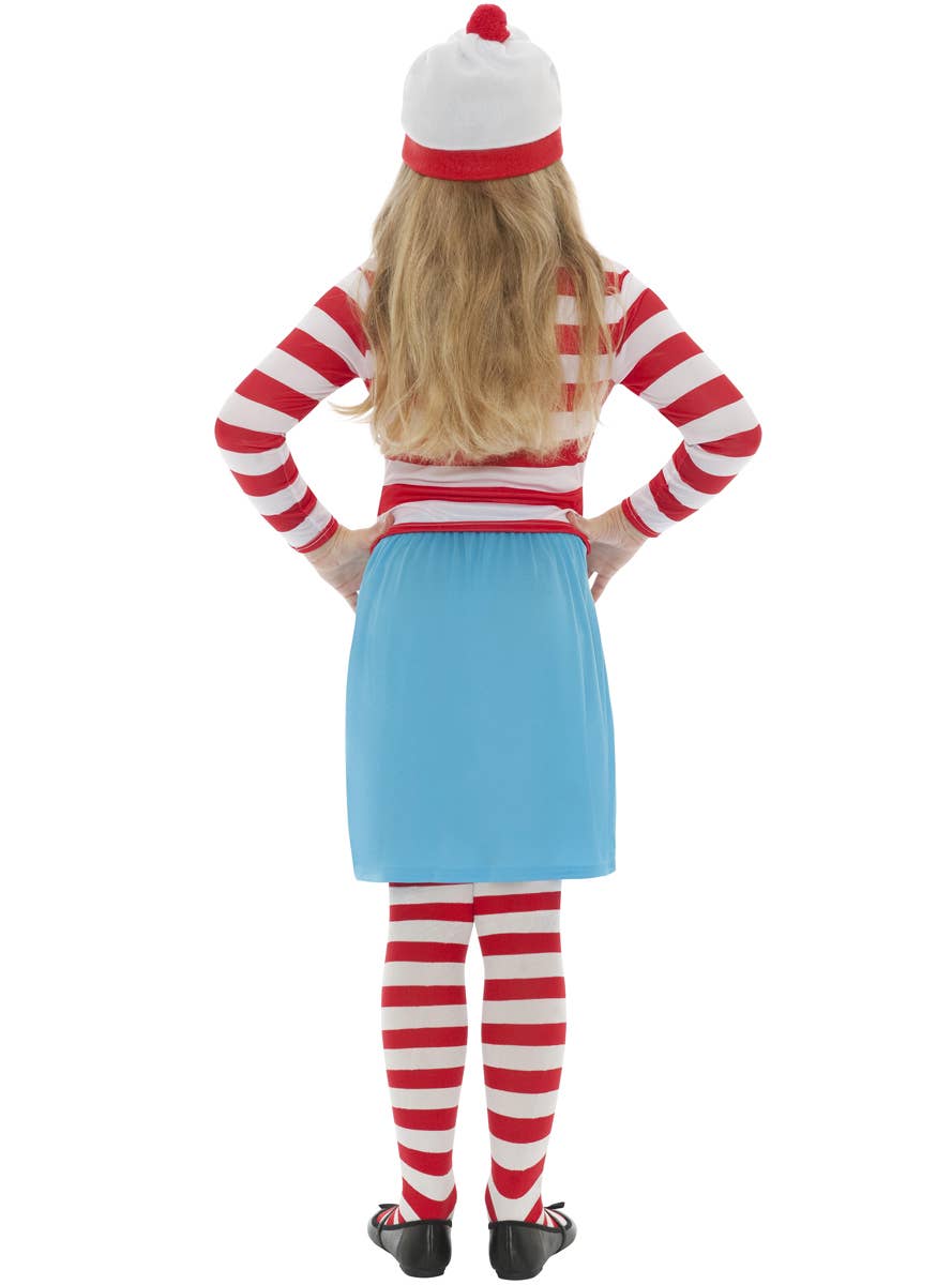 Girl's Where's Wally Book Week Costume Back View