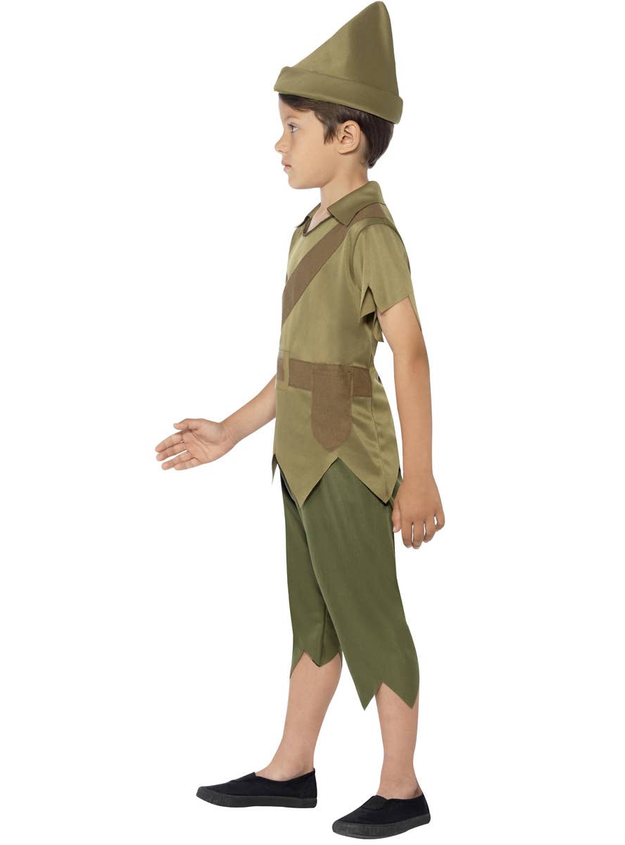 Image of Classic Robin Hood Boys Book Week Costume - Side View