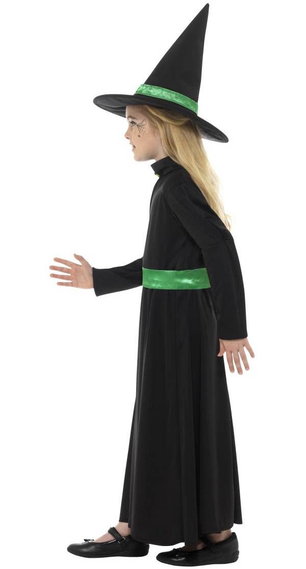  Wicked Witch Girls Halloween Smiffy's Costume - Side