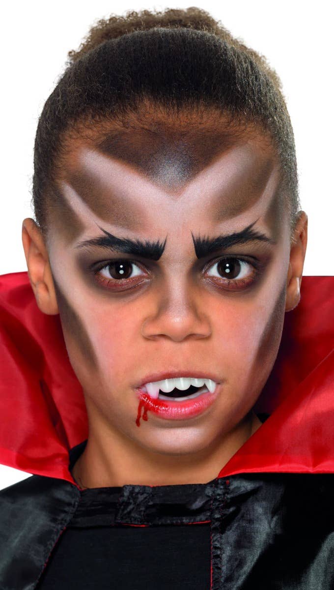 Kids Halloween Vampire Make Up Face Paint Kit Main Image