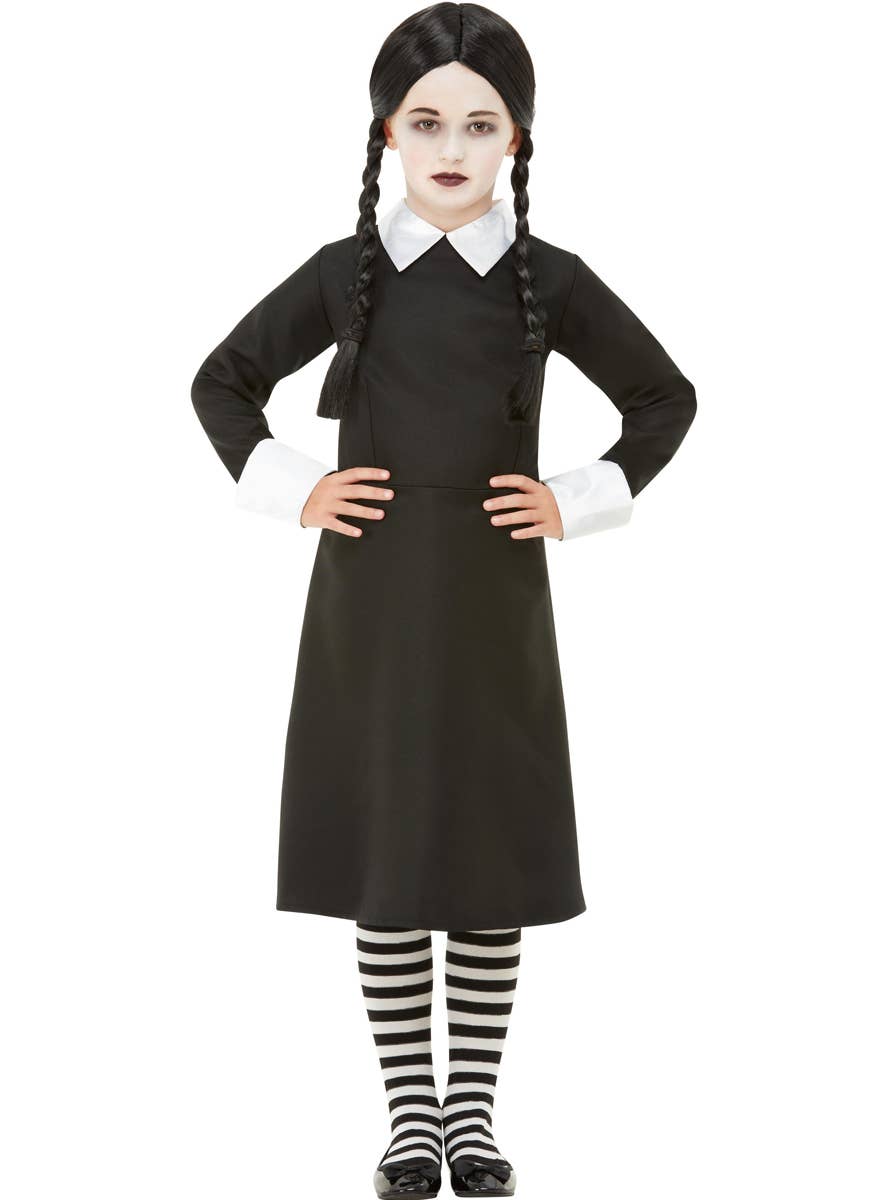 Wednesday Addams Costume for Girls - Alternate Image