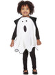 Toddler White Ghost Halloween Costume - Main Image