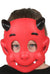 Red Devil Kids Halloween Costume Mask