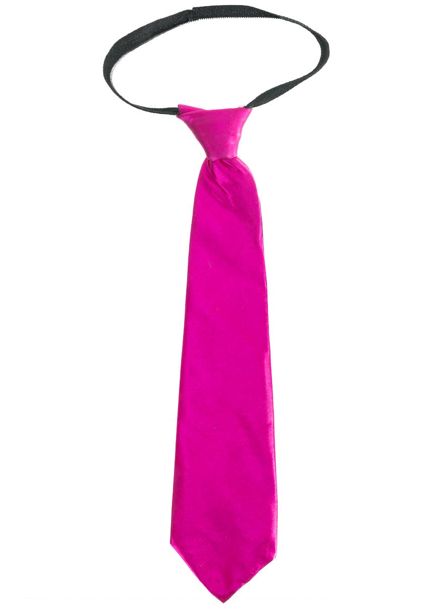 Metallic Pink Costume Neck Tie - Main Image