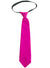 Metallic Pink Costume Neck Tie - Main Image