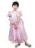 Girls Shimmery Pink Princess Dress Up Costume