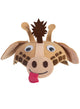 Kids Brown Felt Fabric Giraffe Costume Hat - Front Image