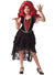 Girl's Red Sequin Vampire Halloween Costume