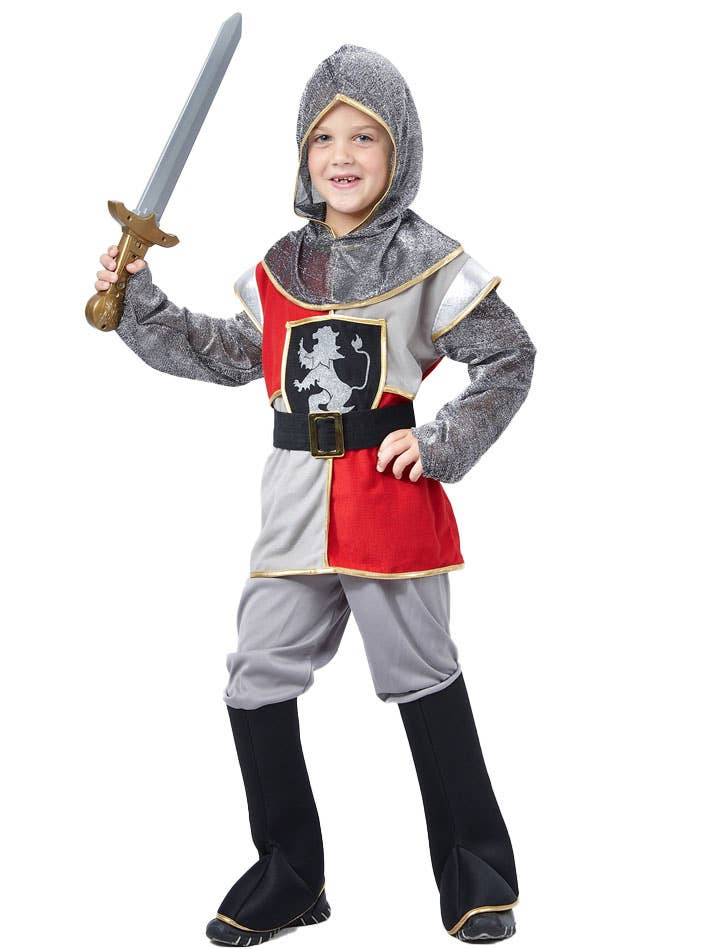 Kids Medieval Knight Fancy Dress Costume