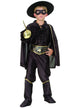 Boys Zorro Inspired Dress Up Costume