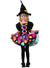 Black and Rainbow Witch Costume for Toddlers