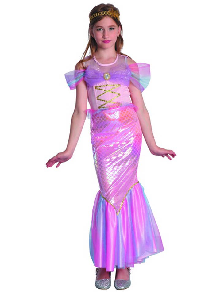 Pink Mermaid Costume for Girls