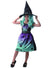 Girls Purple and Blue Witch Halloween Costume