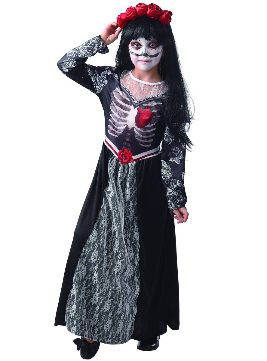 Day of the Dead Costume for Girls