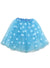 Girl's Blue and White Polka Dot Costume Tutu