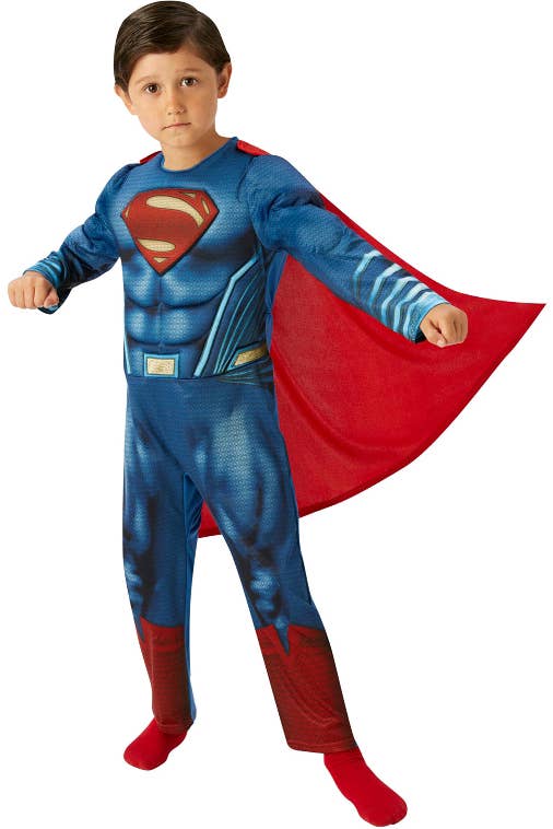 Superman V Batman Dawn of Justice Kids Deluxe Superhero Book Week Costume Main Image